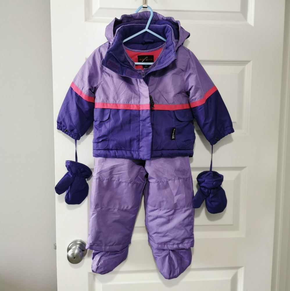 Alpinetek snowsuit babygirl
